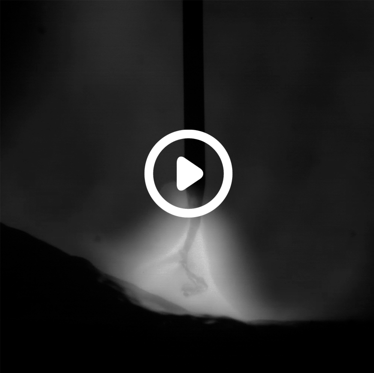 rotierender Lichtbogen